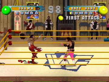 WWF In Your House (US) screen shot game playing